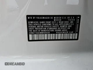 2021 Volkswagen GTI S z VIN 3VW5T7AU2MM005630, wystawiony jako Copart lot #54942425 z przebiegiem 37 088 mil mil oraz Czysty tytuł • Clean title. Historia ofert i sprzedaży dostępna na DreamBid. Obrazek 12.
