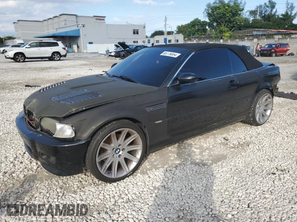 2004 BMW 3 Series 325Ci with VIN WBABW33424PG97692, listed as a Copart auction lot 85779054 with 0 mi miles and Salvage Title. Bid and sale history available at carsss.com. Image 1.