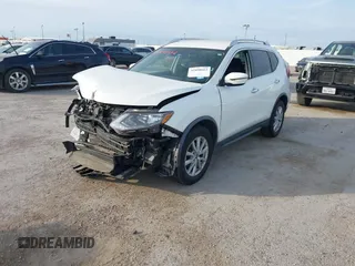 2019 Nissan Rogue SV with VIN KNMAT2MT7KP528124, listed as a IAAI auction lot 41898662 with 70,909 mi miles. Bid and sale history available at carsss.com. Image 18.