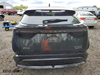 2023 Nissan ARIYA PLATINUM+ with VIN JN1DF0CD7PM701428, listed as a Copart auction lot 54491194 with 0 mi miles and Salvage Title. Bid and sale history available at carsss.com. Image 6.
