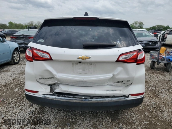 2018 Chevrolet Equinox LT with VIN 2GNAXJEV6J6291677, listed as a Copart auction lot 55017845 with 82,034 mi miles and Salvage Title. Bid and sale history available at DreamBid. Image 6.