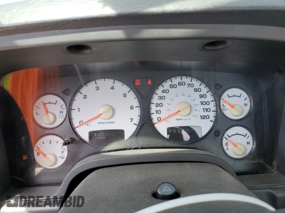 2004 Dodge Ram 2500 SLT with VIN 3D7KU26D64G225419, listed as a Copart auction lot 50386145 with 185,352 mi miles and Salvage Title. Bid and sale history available at carsss.com. Image 9.