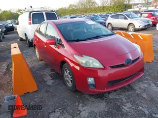 2010 Toyota Prius II with VIN JTDKN3DU4A0222759, listed as a IAAI auction lot 42036707 with 248,930 mi miles. Bid and sale history available at carsss.com. Image 1.