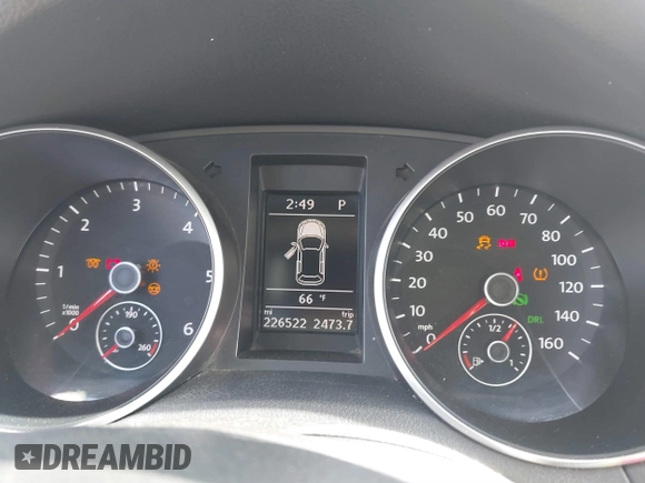 2013 Volkswagen Golf TDI with VIN WVWDM7AJ9DW128004, listed as a IAAI auction lot 41731917 with 226,522 mi miles and . Bid and sale history available at DreamBid. Image 7.