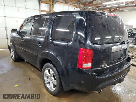 2015 Honda Pilot EX-L with VIN 5FNYF4H55FB023972, listed as a Copart auction lot 51003975 with 131,913 mi miles and Salvage Title. Bid and sale history available at carsss.com. Image 2.