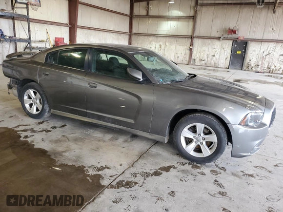 2012 Dodge Charger SE with VIN 2C3CDXBG6CH100399, listed as a Copart auction lot 50020325 with 99,546 mi miles and Salvage Title. Bid and sale history available at DreamBid. Image 4.