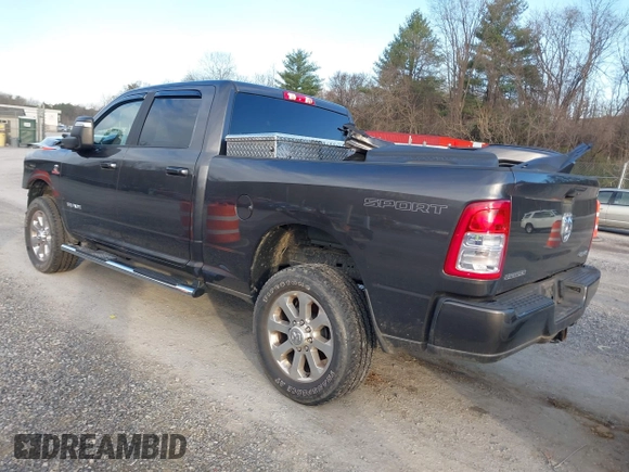 2023 Ram 2500 Big Horn with VIN 3C6UR5DL6PG519124, listed as a IAAI auction lot 41851548 with 10,334 mi miles. Bid and sale history available at carsss.com. Image 3.