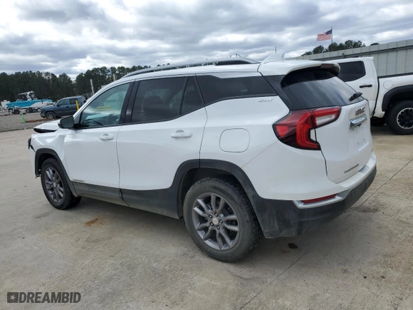 2024 GMC Terrain SLT with VIN 3GKALVEG6RL153145, listed as a Copart auction lot 47928545 with 35,015 mi miles and Salvage Title. Bid and sale history available at carsss.com. Image 2.