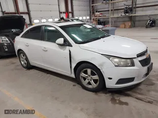 2011 Chevrolet Cruze LT w/2LT with VIN 1G1PG5S99B7202485, listed as a IAAI auction lot 41703824 with 165,842 mi miles. Bid and sale history available at carsss.com. Image 1.