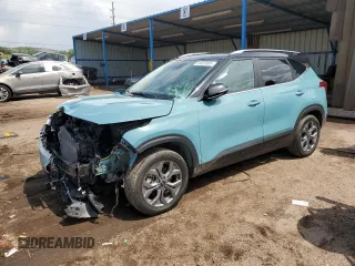 2024 Kia Seltos S with VIN KNDEUCAA5R7471388, listed as a Copart auction lot 58020895 with 50,804 mi miles and Salvage title. Bid and sale history available at DreamBid. Image 1.