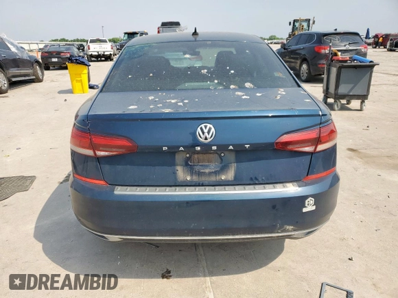 2020 Volkswagen Passat SE with VIN 1VWSA7A34LC019688, listed as a Copart auction lot 56593315 with 103,612 mi miles and Salvage title. Bid and sale history available at DreamBid. Image 6.