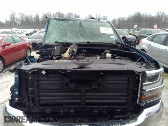 2017 Chevrolet Silverado 1500 Work Truck with VIN 1GCVKNEH7HZ265081, listed as a IAAI auction lot 41655075 with 144,207 mi miles. Bid and sale history available at carsss.com. Image 12.