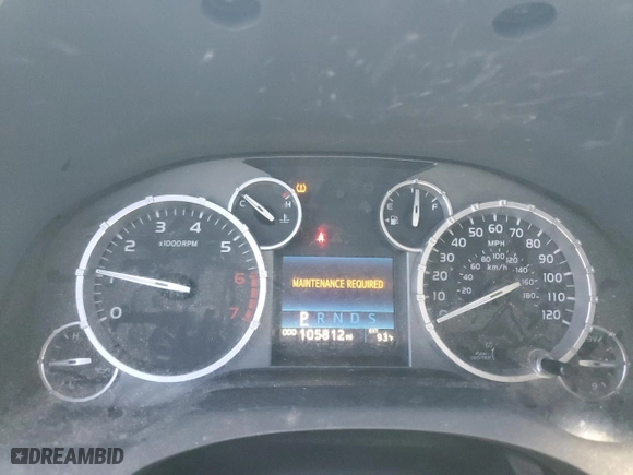 2016 Toyota Tundra 2WD Truck SR5 with VIN 5TFEW5F10GX199084, listed as a Copart auction lot 58485663 with 105,812 mi miles and Salvage Title. Bid and sale history available at carsss.com. Image 9.