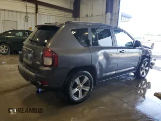 2017 Jeep Compass High Altitude with VIN 1C4NJDEB6HD152471, listed as a Copart auction lot 57475915 with 112,630 mi miles and Clean title. Bid and sale history available at DreamBid. Image 3.