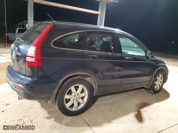 2007 Honda CR-V EX-L with VIN JHLRE38797C068756, listed as a Copart auction lot 84513504 with 0 mi miles and Salvage Title. Bid and sale history available at carsss.com. Image 3.