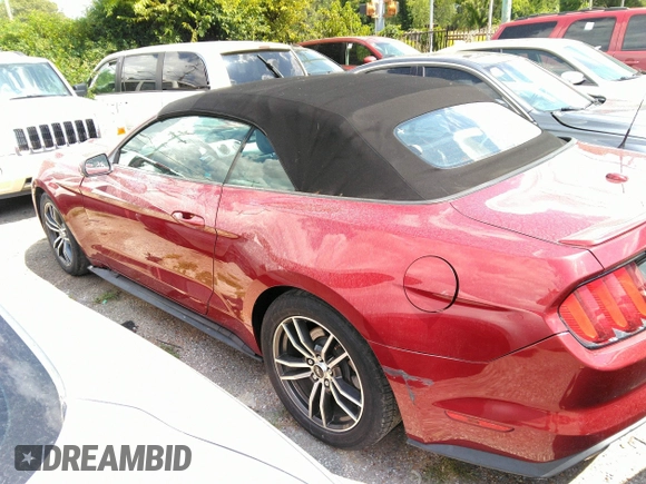 2017 Ford Mustang EcoBoost Premium with VIN 1FATP8UH8H5254373, listed as a IAAI auction lot 42717180 with 85,196 mi miles and . Bid and sale history available at DreamBid. Image 14.