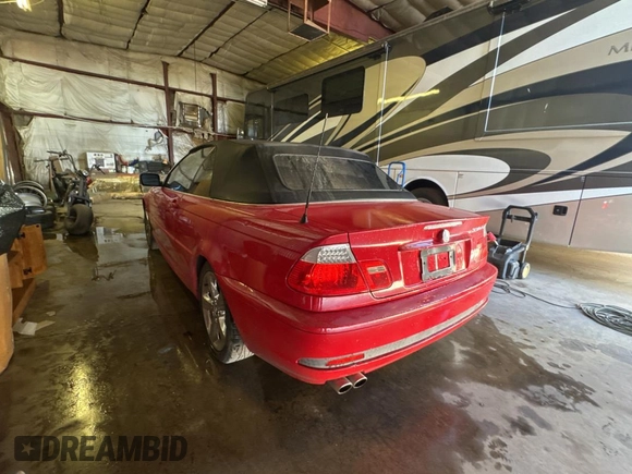 2005 BMW 3 Series 330Ci with VIN WBABW53435PL53055, listed as a Copart auction lot 55176905 with 112,918 mi miles and Clean Title. Bid and sale history available at carsss.com. Image 3.