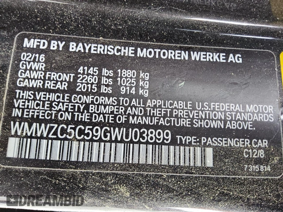 2016 MINI Countryman S z VIN WMWZC5C59GWU03899, wystawiony jako Copart lot #57439005 z przebiegiem 93 188 mil mil oraz Czysty tytuł • Clean title. Historia ofert i sprzedaży dostępna na DreamBid. Obrazek 12.