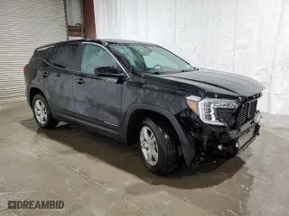 2022 GMC Terrain SLE with VIN 3GKALTEV3NL179425, listed as a Copart auction lot 50171465 with 142,521 mi miles and Clean Title. Bid and sale history available at carsss.com. Image 4.