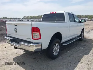 2022 Ram 2500 Big Horn with VIN 3C6UR5DJ4NG441602, listed as a IAAI auction lot 41944756 with 3,057 mi miles. Bid and sale history available at carsss.com. Image 4.