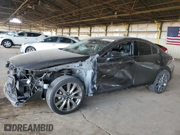 2021 Mazda 3 Premium with VIN JM1BPADL1M1305537, listed as a Copart auction lot 50722545 with 66,182 mi miles and Salvage title. Bid and sale history available at DreamBid. Image 1.