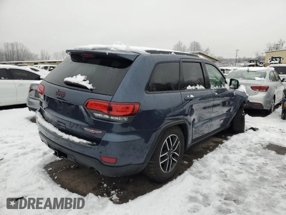 2021 Jeep Grand Cherokee Trailhawk with VIN 1C4RJFLG5MC616104, listed as a Copart auction lot 84528644 with 0 mi miles and Salvage Title. Bid and sale history available at carsss.com. Image 3.