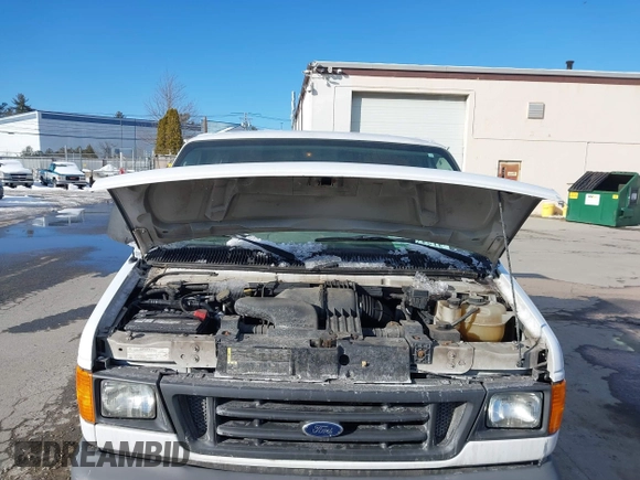 2007 Ford Econoline Cargo Commercial with VIN 1FTNE14W47DB31284, listed as a IAAI auction lot 41547430 with 85,413 mi miles and . Bid and sale history available at DreamBid. Image 10.