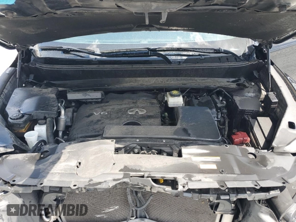 2018 Infiniti QX60 with VIN 5N1DL0MN6JC530919, listed as a Copart auction lot 54763465 with 58,301 mi miles and Salvage Title. Bid and sale history available at DreamBid. Image 12.