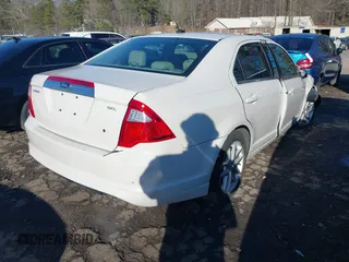 2012 Ford Fusion SEL with VIN 3FAHP0JAXCR305697, listed as a IAAI auction lot 41620691 with 264,270 mi miles. Bid and sale history available at carsss.com. Image 4.