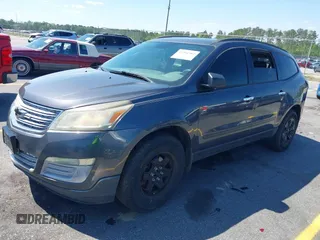 2013 Chevrolet Traverse LS with VIN 1GNKRFKD4DJ116262, listed as a IAAI auction lot 41986384 with 207,213 mi miles. Bid and sale history available at carsss.com. Image 2.