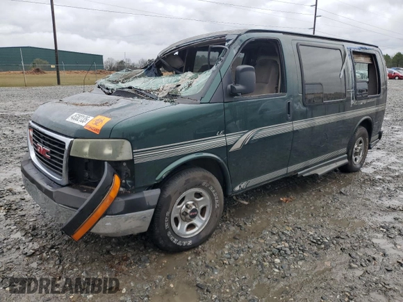 2003 GMC Savana Commercial C6Y with VIN 1GDFG15T731207204, listed as a Copart auction lot 45382135 with 159,886 mi miles and Salvage Title. Bid and sale history available at carsss.com. Image 1.