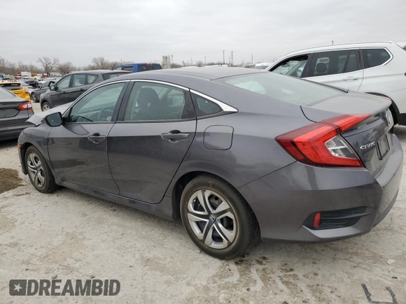 2016 Honda Civic LX with VIN 2HGFC2F58GH508868, listed as a Copart auction lot 49806585 with 77,332 mi miles and Salvage Title. Bid and sale history available at carsss.com. Image 2.