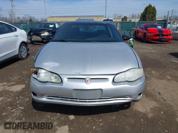 2001 Chevrolet Monte Carlo SS with VIN 2G1WX15K619171471, listed as a IAAI auction lot 41856221 with 255,666 mi miles. Bid and sale history available at carsss.com. Image 12.