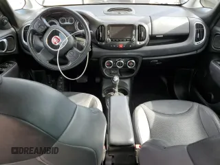 2014 FIAT 500L Lounge with VIN ZFBCFACH4EZ012810, listed as a Copart auction lot 46265725 with 147,695 mi miles and Salvage Title. Bid and sale history available at DreamBid. Image 8.