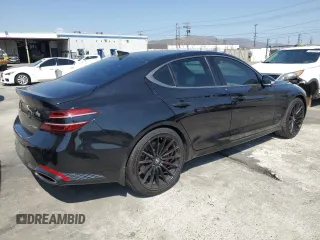 2022 Genesis G70 3.3T with VIN KMTG54TE2NU095029, listed as a Copart auction lot 64011744 with 58,207 mi miles and Salvage Title. Bid and sale history available at carsss.com. Image 3.