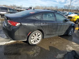 2016 Chrysler 200 S with VIN 1C3CCCBB6GN118768, listed as a Copart auction lot 87583575 with 98,474 mi miles and Salvage Title. Bid and sale history available at carsss.com. Image 3.