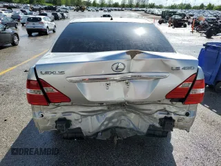 2005 Lexus LS 430 with VIN JTHBN36F455004665, listed as a Copart auction lot 55113815 with Not Provided miles and Clean Title. Bid and sale history available at carsss.com. Image 6.