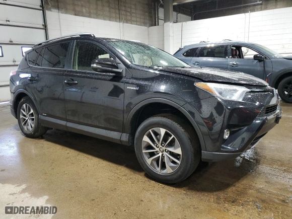2017 Toyota RAV4 Hybrid XLE with VIN JTMRJREV6HD144041, listed as a Copart auction lot 47020575 with 126,631 mi miles and Salvage Title. Bid and sale history available at carsss.com. Image 4.