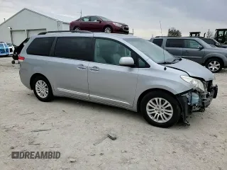 2014 Toyota Sienna XLE with VIN 5TDYK3DC2ES434962, listed as a Copart auction lot 50240815 with 150,503 mi miles and Salvage Title. Bid and sale history available at carsss.com. Image 11.
