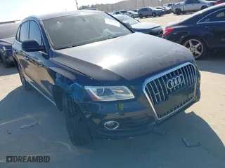 2017 Audi Q5 Premium Plus with VIN WA1L2AFP2HA033602, listed as a IAAI auction lot 41683399 with 97,688 mi miles. Bid and sale history available at carsss.com. Image 1.