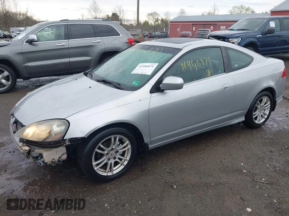 2005 Acura RSX with VIN JH4DC54815S007006, listed as a IAAI auction lot 41946871 with 193,686 mi miles and . Bid and sale history available at DreamBid. Image 17.