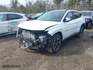 2022 Hyundai Tucson Hybrid SEL Convenience with VIN KM8JFCA18NU049213, listed as a IAAI auction lot 41770009 with 12,420 mi miles. Bid and sale history available at carsss.com. Image 2.