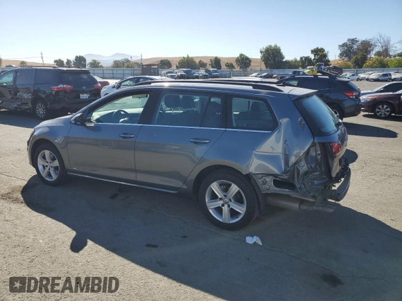 2015 Volkswagen Golf SportWagen TDI SE with VIN 3VWCA7AU2FM507120, listed as a Copart auction lot 73509374 with 68,538 mi miles and Salvage Title. Bid and sale history available at carsss.com. Image 2.
