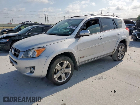 2011 Toyota RAV4 Sport z VIN JTMWF4DV4B5041775, wystawiony jako Copart lot #61691885 z przebiegiem 217 033 mil mil oraz Czysty tytuł • Clean title. Historia ofert i sprzedaży dostępna na DreamBid. Obrazek 1.