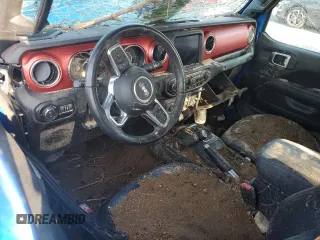 2021 Jeep Gladiator Rubicon z VIN 1C6JJTBGXML551111, wystawiony jako Copart lot #52538935 z przebiegiem Nie podano mil oraz Szkoda całkowita • Salvage title. Historia ofert i sprzedaży dostępna na DreamBid. Obrazek 8.