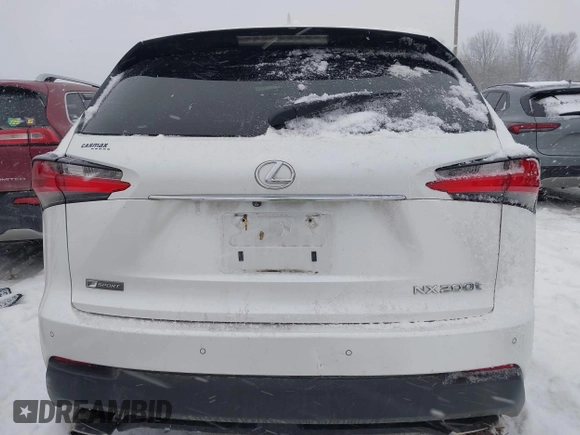 2015 Lexus NX 200t with VIN JTJBARBZXF2002788, listed as a IAAI auction lot 41441116 with 93,922 mi miles and . Bid and sale history available at DreamBid. Image 17.