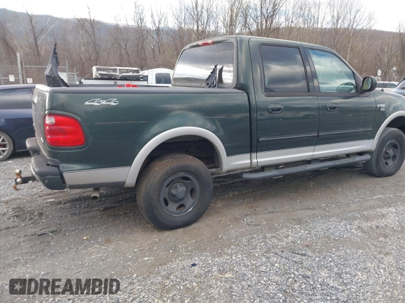 2002 Ford F-150 XLT with VIN 1FTRW08642KD38345, listed as a IAAI auction lot 41461370 with 1 mi miles. Bid and sale history available at carsss.com. Image 4.