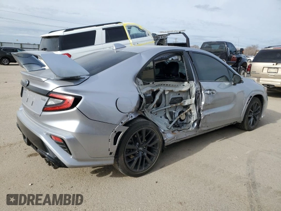 2022 Subaru WRX Limited with VIN JF1VBAL6XN9006368, listed as a Copart auction lot 47396125 with 16,087 mi miles and Salvage Title. Bid and sale history available at carsss.com. Image 3.
