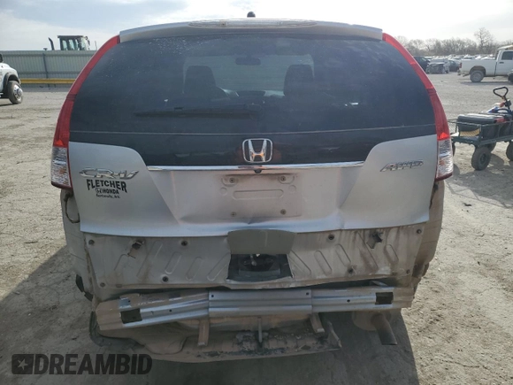 2013 Honda CR-V LX with VIN 2HKRM4H39DH659155, listed as a Copart auction lot 49257105 with 156,412 mi miles and Salvage Title. Bid and sale history available at DreamBid. Image 6.