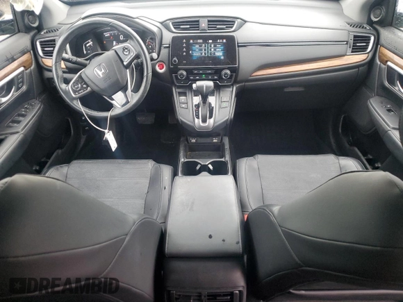 2021 Honda CR-V EX-L with VIN 5J6RW2H81MA000708, listed as a Copart auction lot 55625265 with 30,505 mi miles and Salvage Title. Bid and sale history available at DreamBid. Image 8.